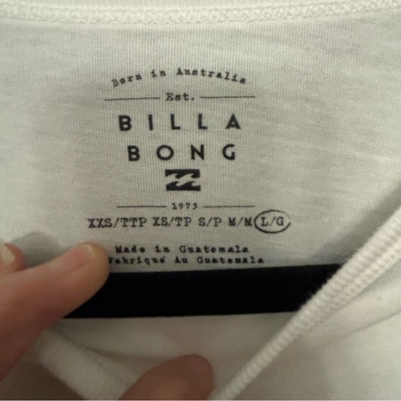 NWOT 2pc BILLABONG Tell Me Girls Flared Pants long sleeve tshirt L fairycore - Picture 3 of 9